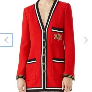 Gucci Wool Sable Long Jacket NWT dust bag hanger